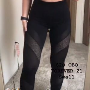 Mesh leggings